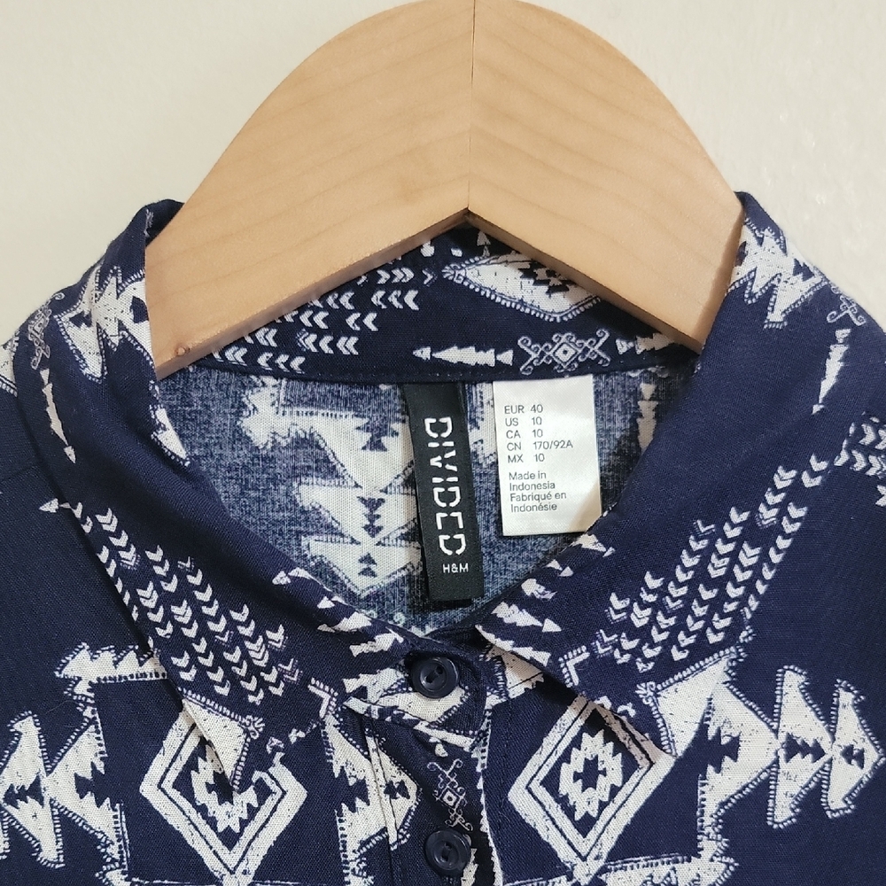 H&M Western Button-Up - Picture 2 of 8